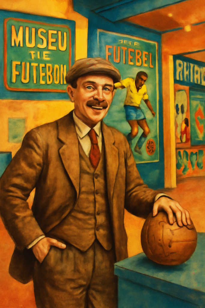 MUSEU DO FUTEBOL EM SÃO PAULO - Charles Miller