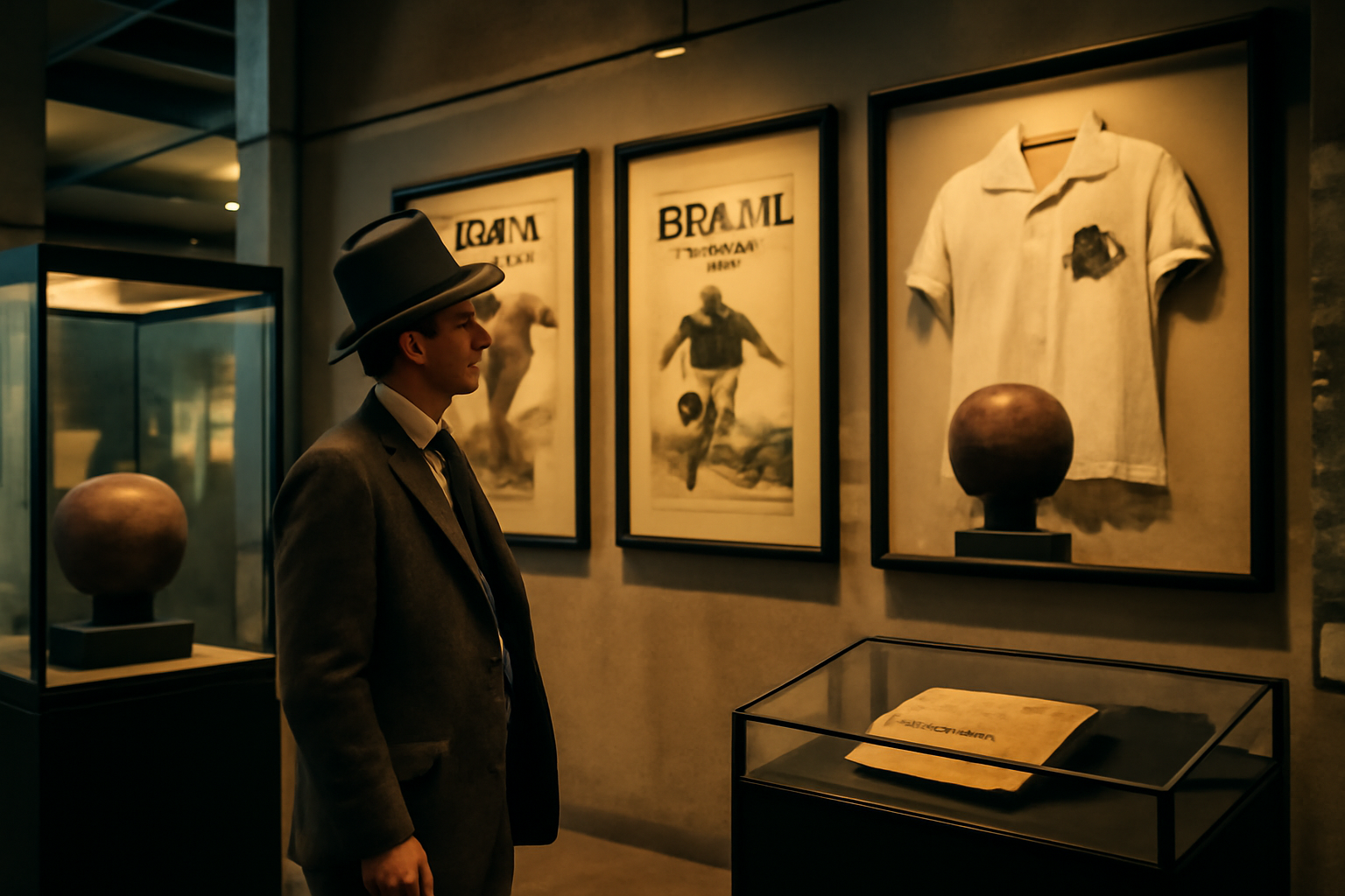 MUSEU DO FUTEBOL EM SÃO PAULO - Charles Miller
