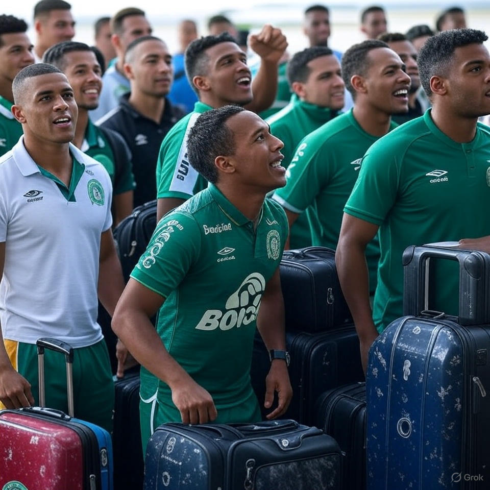 História Inspiradora da Chapecoense, um clube que superou adversidades e se tornou um símbolo de resiliência no futebol brasileiro.