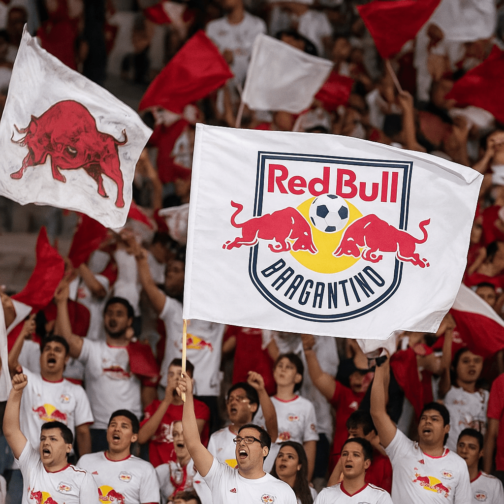 a fundação do Red Bull Bragantino, desde o Atlético Bragantino de 1928 ao Red Bull Bragantino ou Massa Bruta.