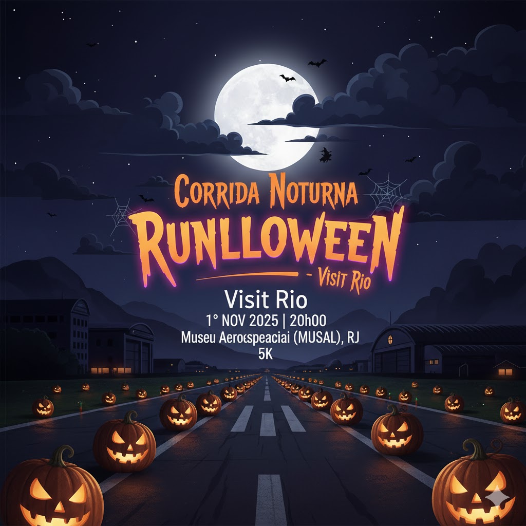 Prepare-se, corredores e entusiastas para a Corrida Noturna Runlloween, pois o Rio de Janeiro se prepara para um evento espetacular em um cenário inigualável. A Corrida Noturna Runlloween - Visit Rio surge como um dos pontos altos do calendário esportivo e festivo da Cidade Maravilhosa.